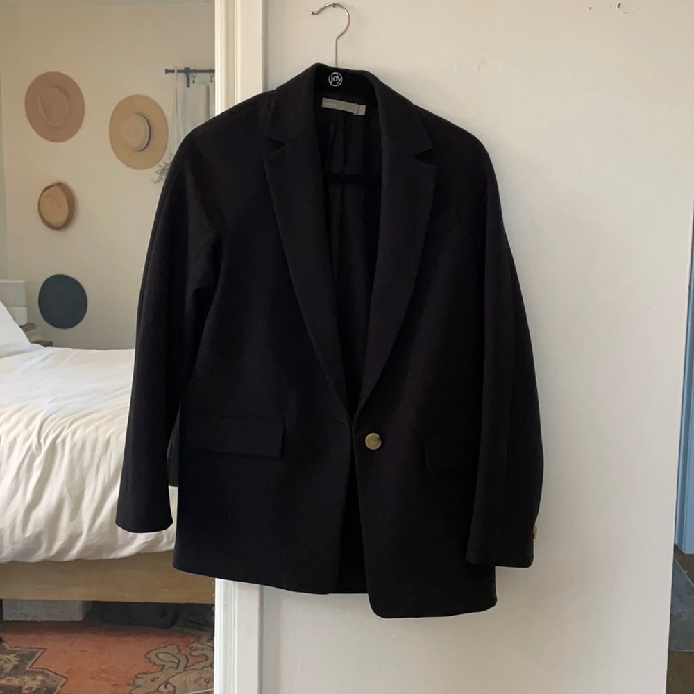 Vince women’s  black blazer coat